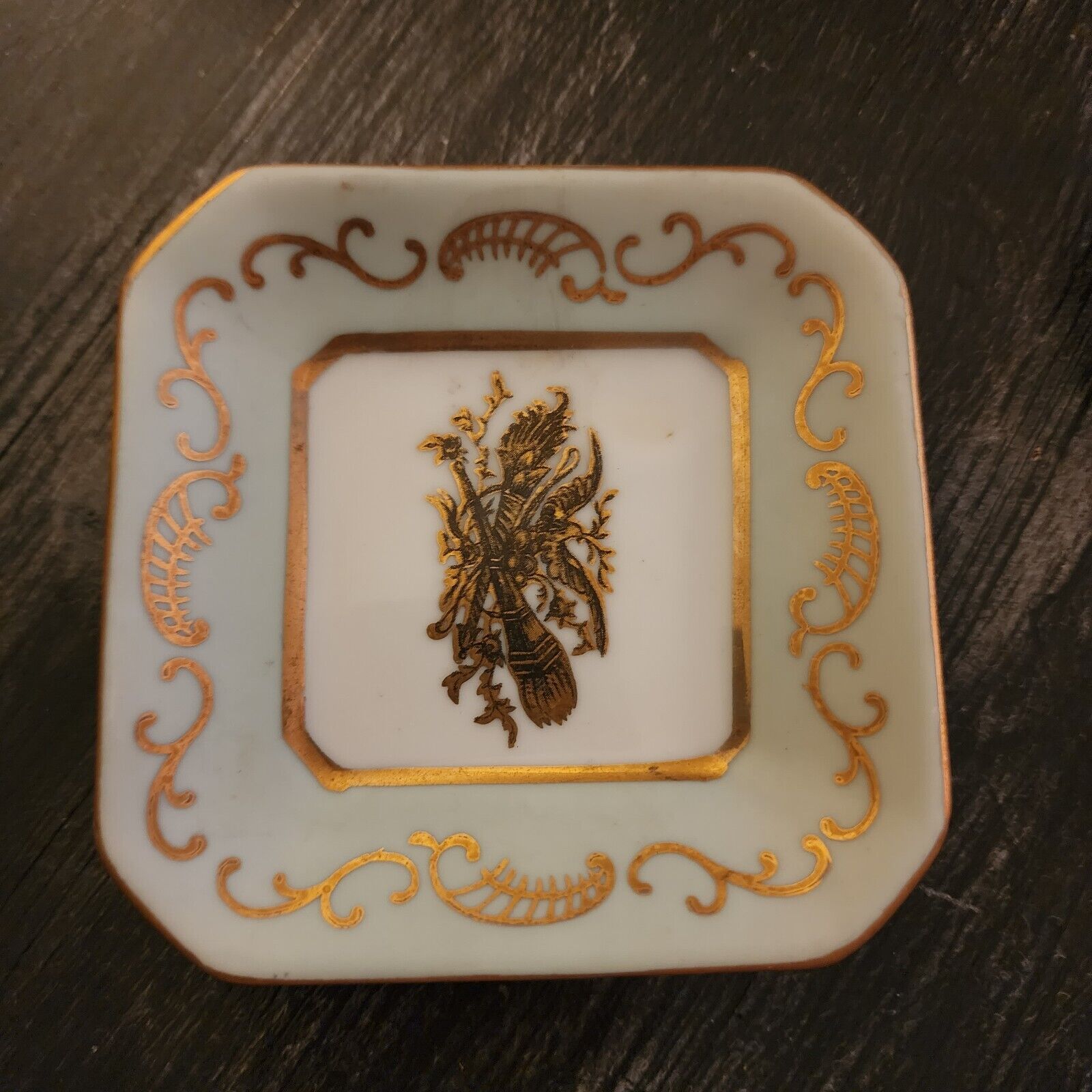Two Lenwile Ardalt Japan Trinket Plate