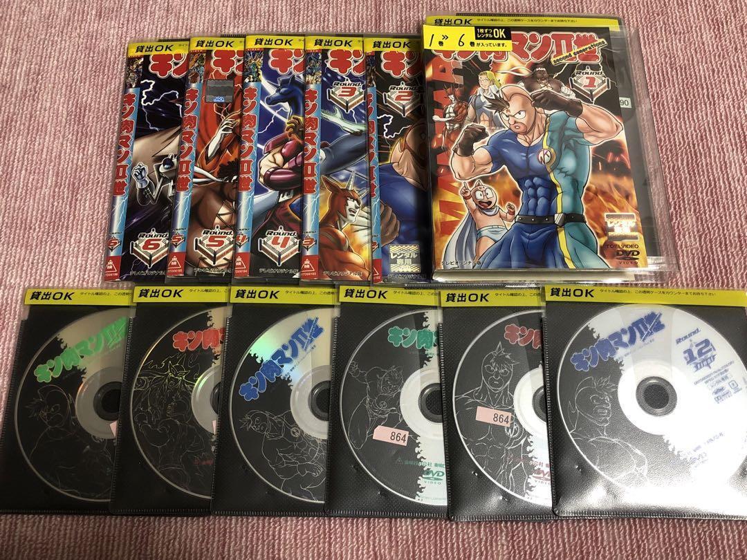 Kinnikuman Ii All 12 Volumes Rental Dvd Out Of Print
