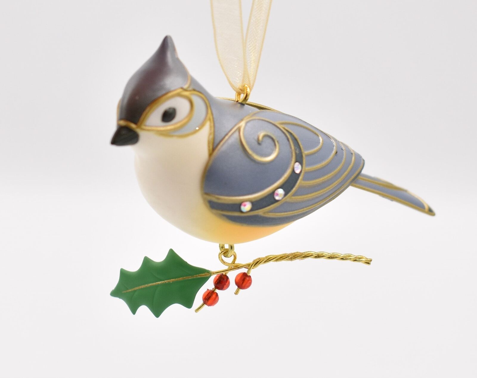 Hallmark Keepsake Christmas Ornament 2022, The Beauty of Birds, Tufted Titmouse
