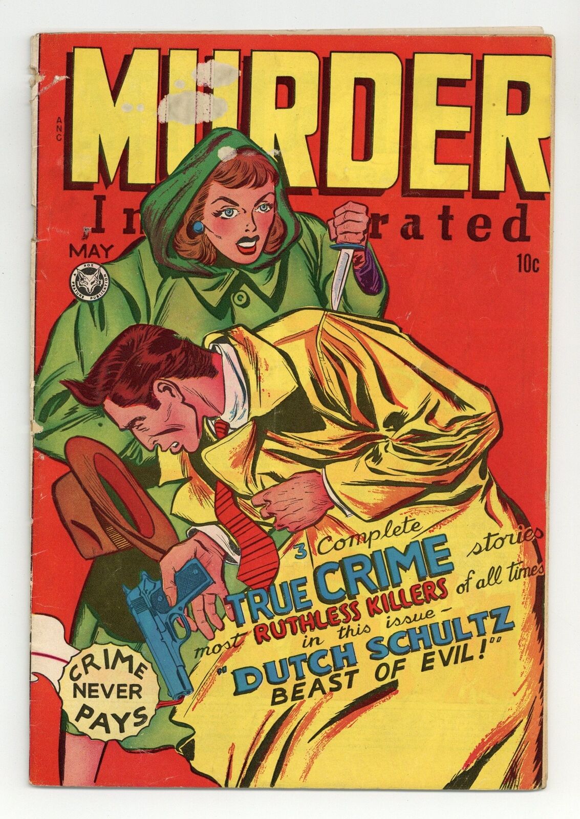 Murder Incorporated #3 GD/VG 3.0 1948