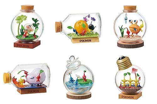 Pikmin Terrarium Collection Figure A complete set of 6 types Re-Ment from Japan
