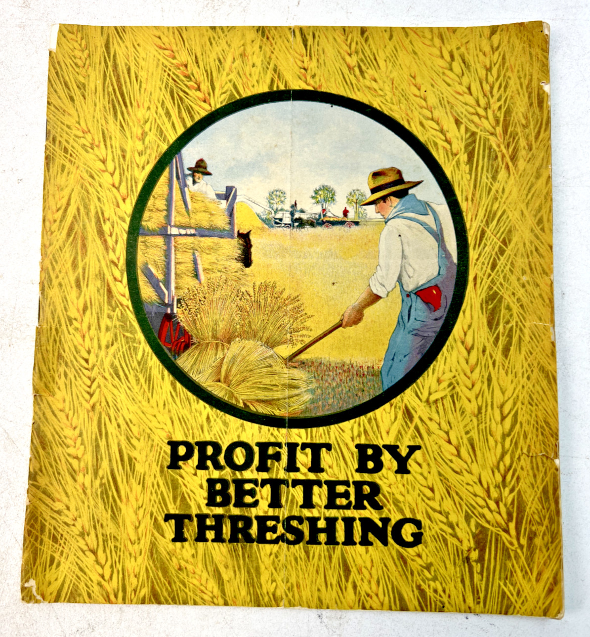 Antique 1922 J.I. Case Profit By Better Threshing Catalog