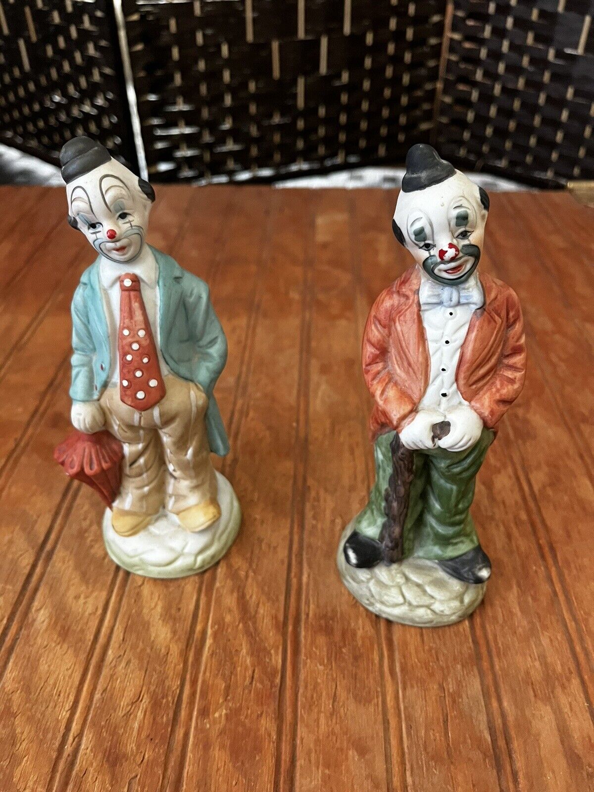 Vintage Clowns SET of 2 PERFECT CONDITION