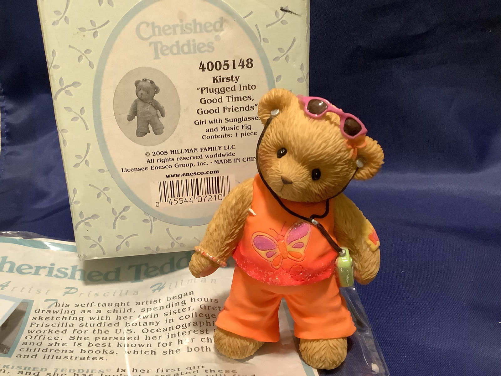 Cherished Teddies Bears LOT of 3 figurines