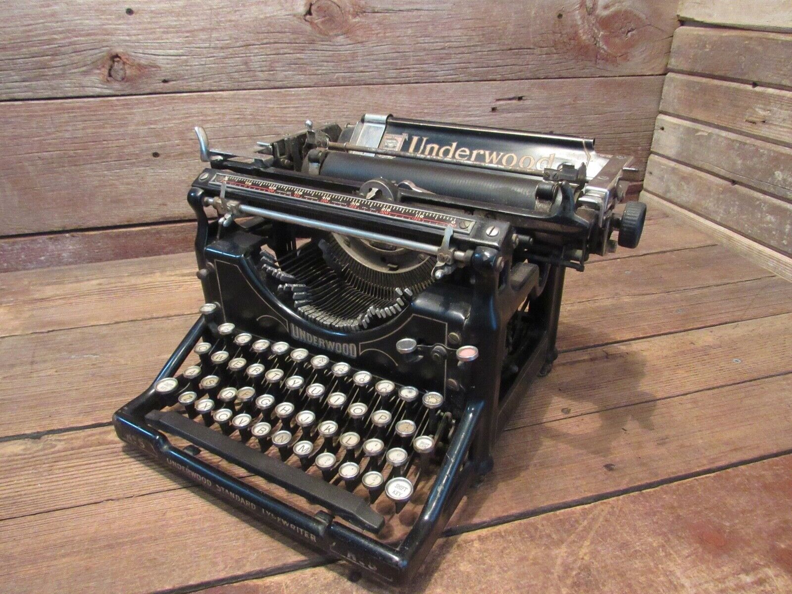 Vintage Antique Underwood No. 5 Standard Typewriter - PARTS