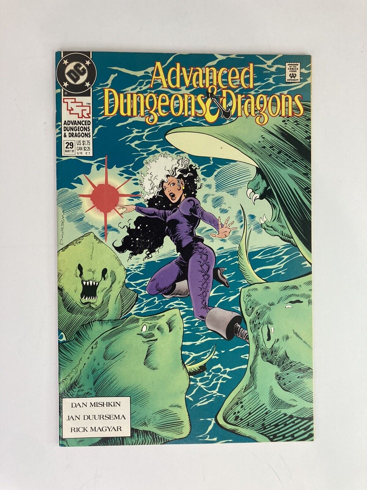 Advanced Dungeons & Dragons #29 May 1991 DC Comics TSR