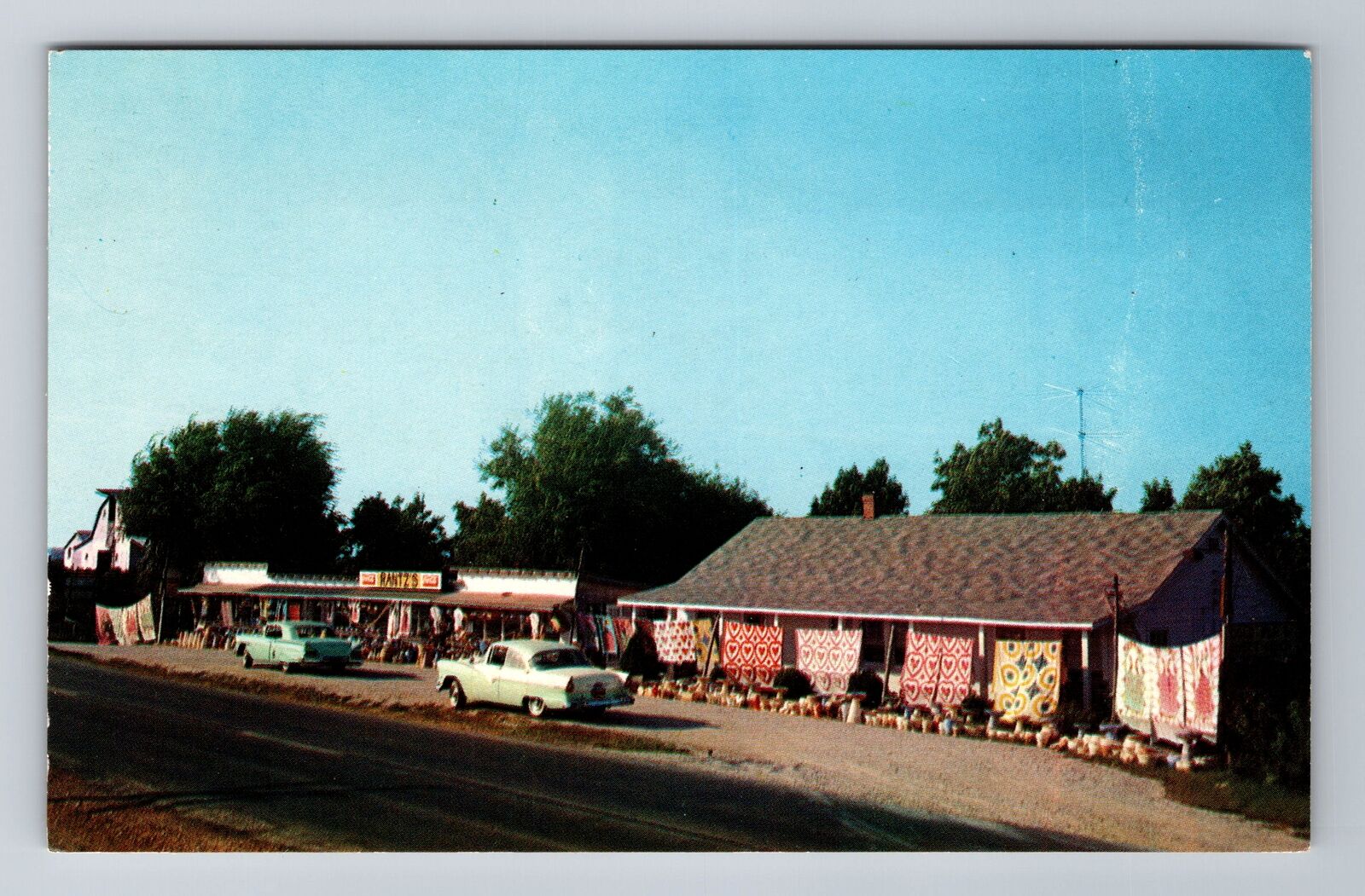 Branson MO-Missouri, Rantz\'s Gift Shop, Advertising, Vintage Souvenir Postcard