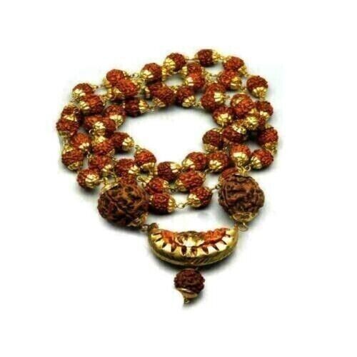 Very Rare Collection || Rudraksha Spiritual Power Necklace - Psychic Energy-F