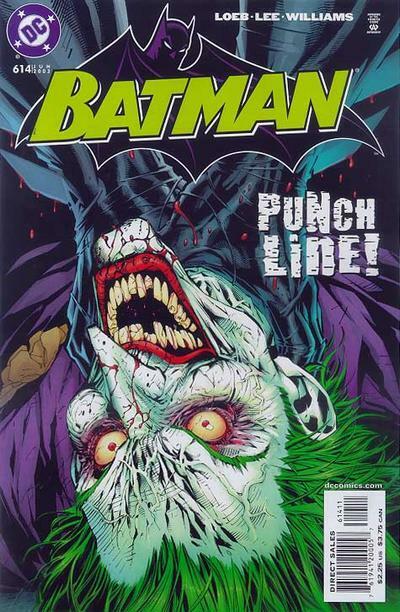 BATMAN #614 VF, Jim Lee, Joker, Direct DC Comics 2003 Stock Image