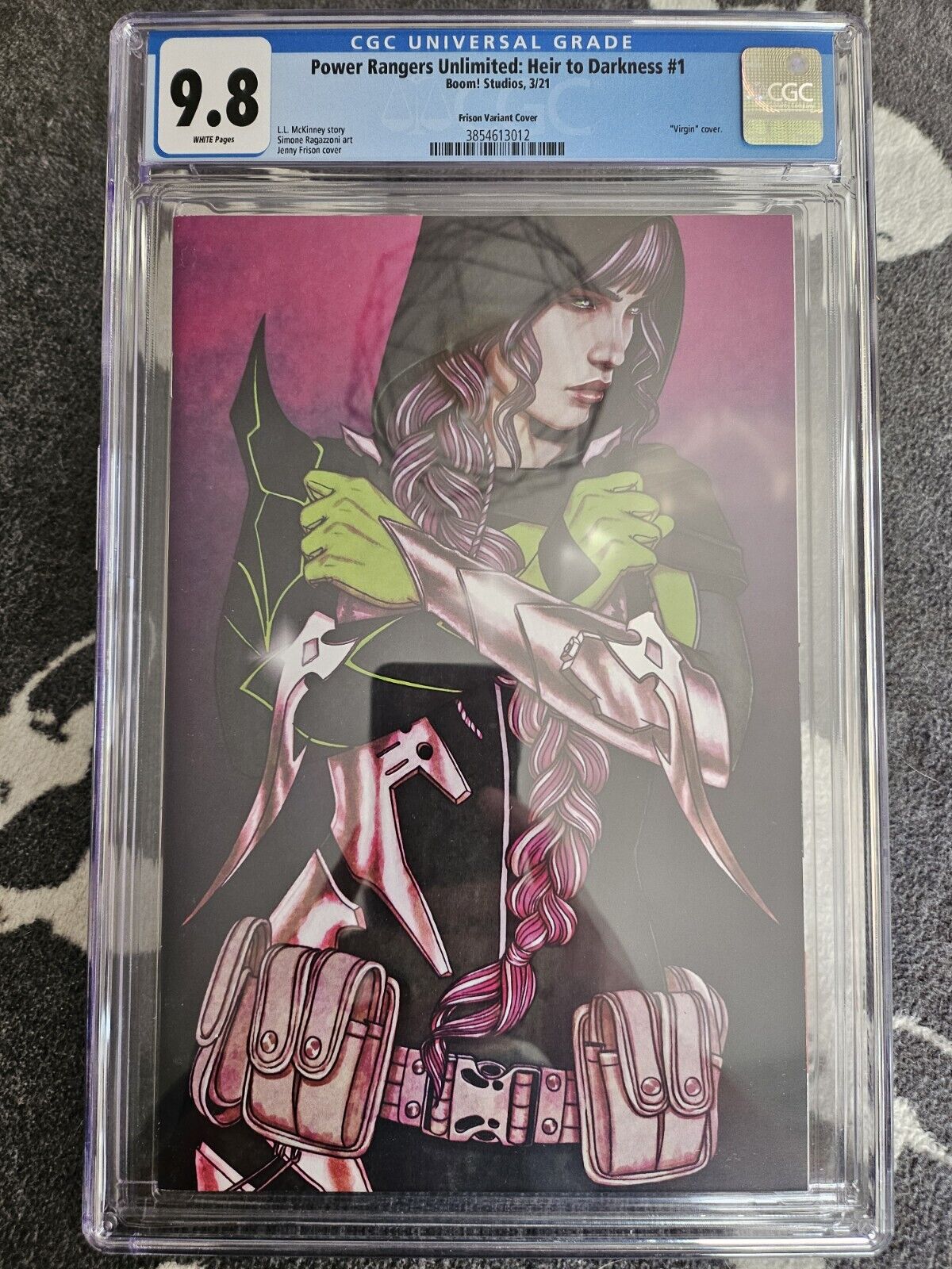 Power Rangers Unlimited: Heir To Darkness #1 🔥 CGC 9.8 🔥 1:50 Ratio 🔥 Frison