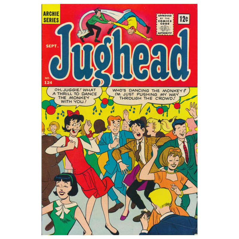 Archie's Pal: Jughead #124 in Very Fine condition. Archie comics [y