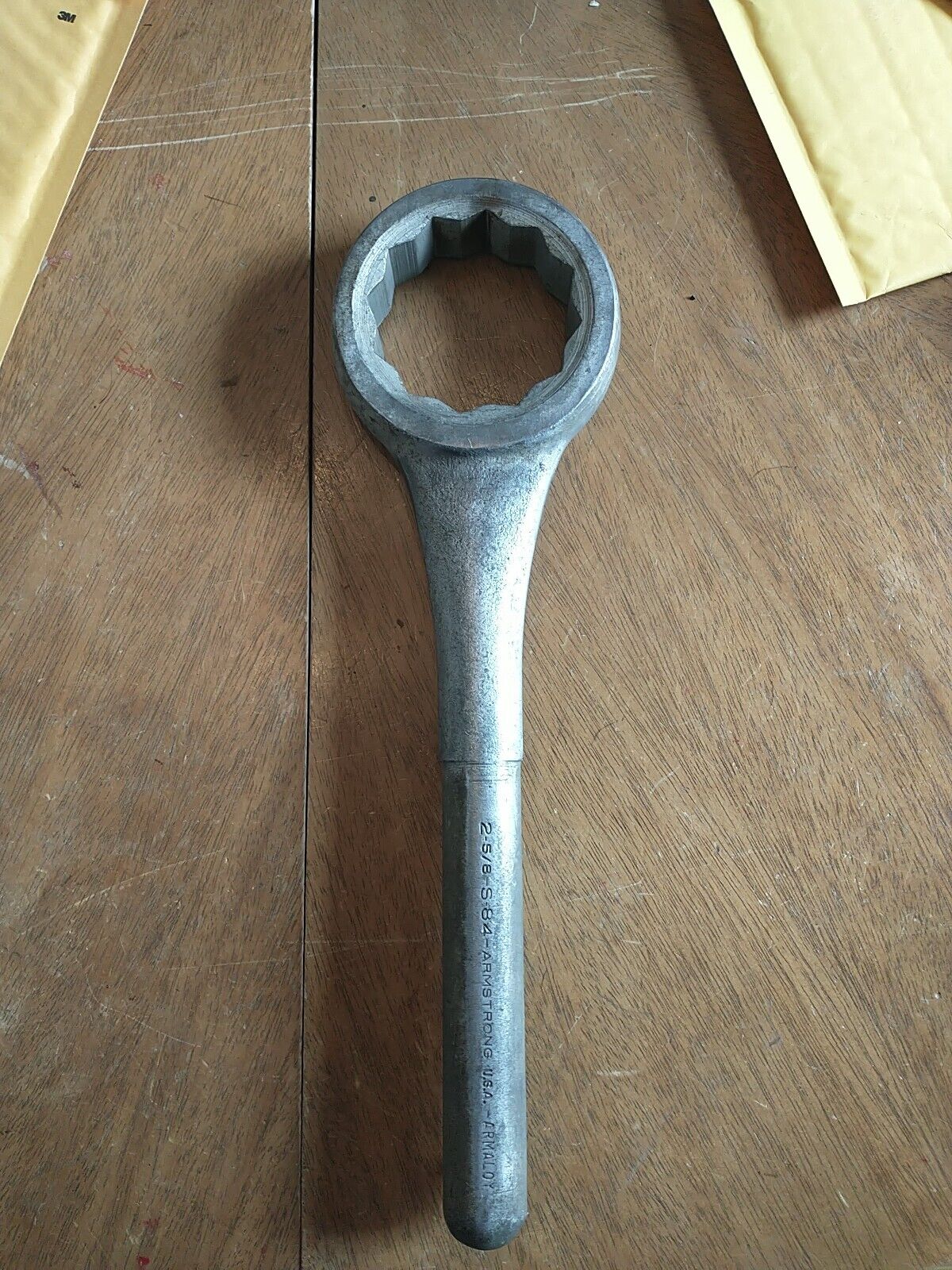 Rare Vtg Armstrong Leverage wrench  USA 2 5/8\