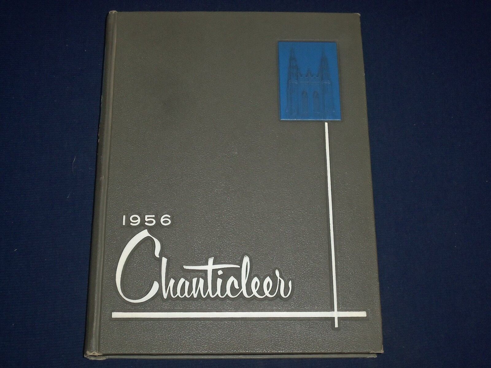 1956 THE CHANTICLEER DUKE UNIVERSITY YEARBOOK - DURHAM NORTH CAROLINA - YB 37