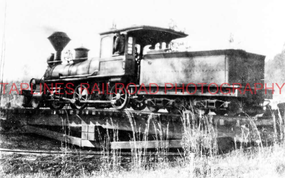 Lawndale #3 2-6-0 built by Grant On Turntable NEW 5X8 PHOTO