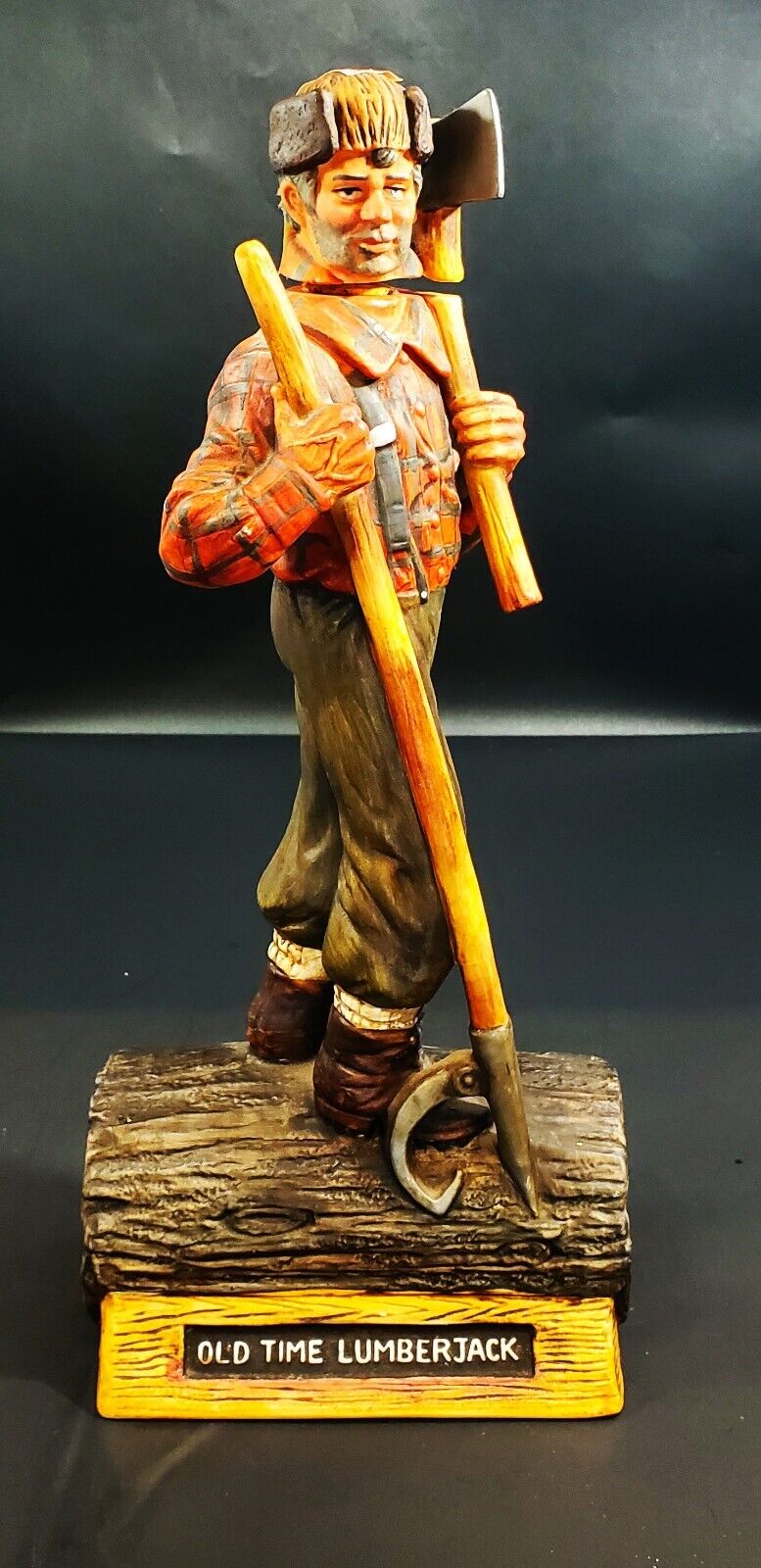 Od Commonwealth decanter 1979 Old Time Lumberjack (Empty) No Box