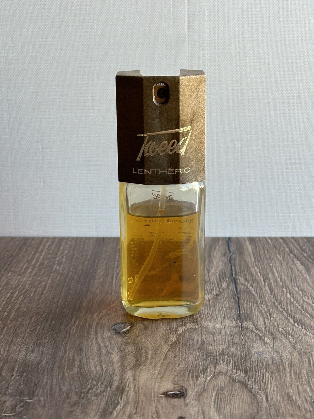 Vintage TWEED LENTHERIC 38ml 1.3oz  Parfum De Toilette Spray Women's