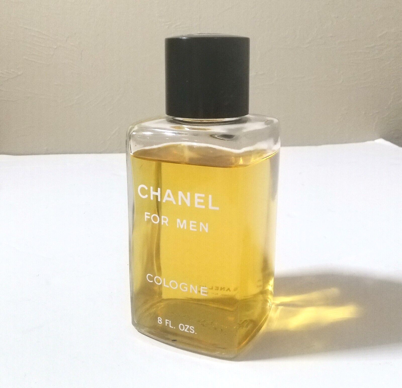 Chanel For Men Cologne Splash 8 oz Vintage 90% Full