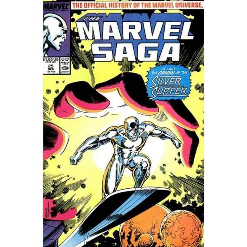 Marvel Saga #25 in Near Mint minus condition. Marvel comics [w.