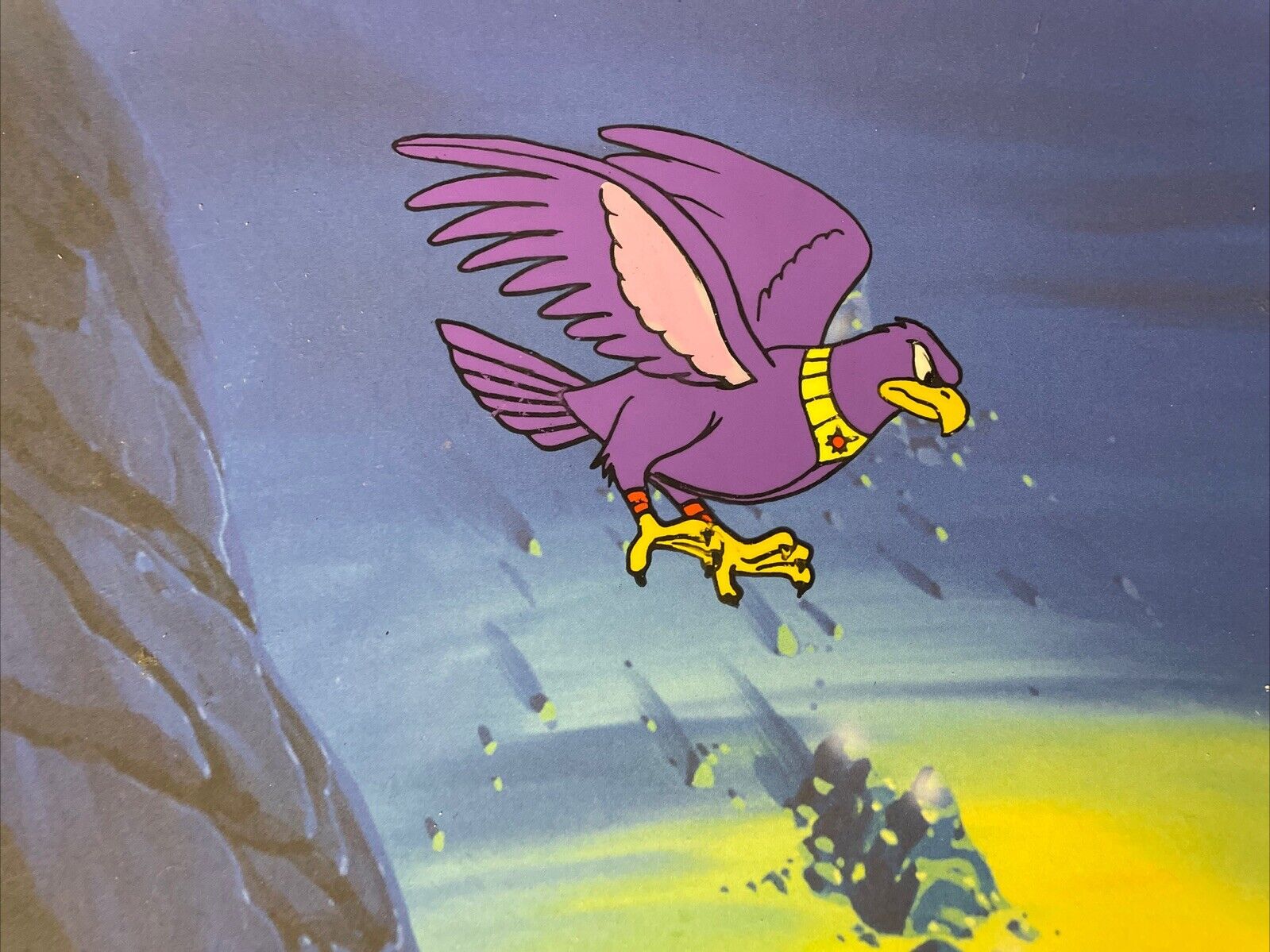 BIRDMAN animation cels Vintage 1960’s Cartoon Network Galaxy Trio I18