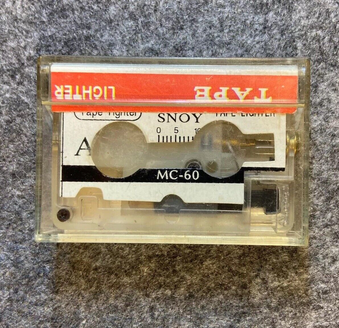Vintage Rare Collectible Video Cassette Lighter (MC-60 Micro Cassette) Japan