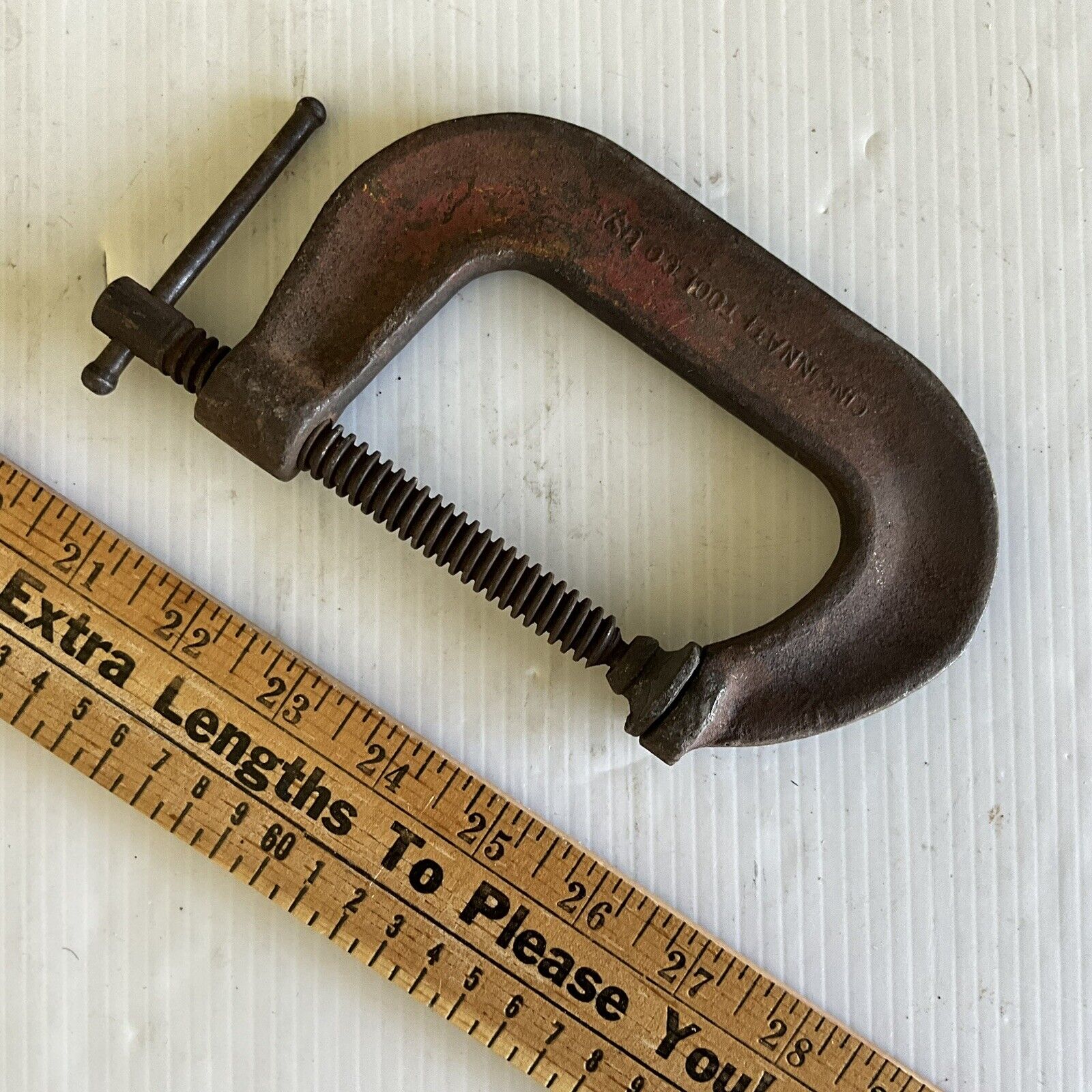 Vintage Hargrave 3 - No. 44 Super Clamp - Cincinnati Tool Co. - Made in USA