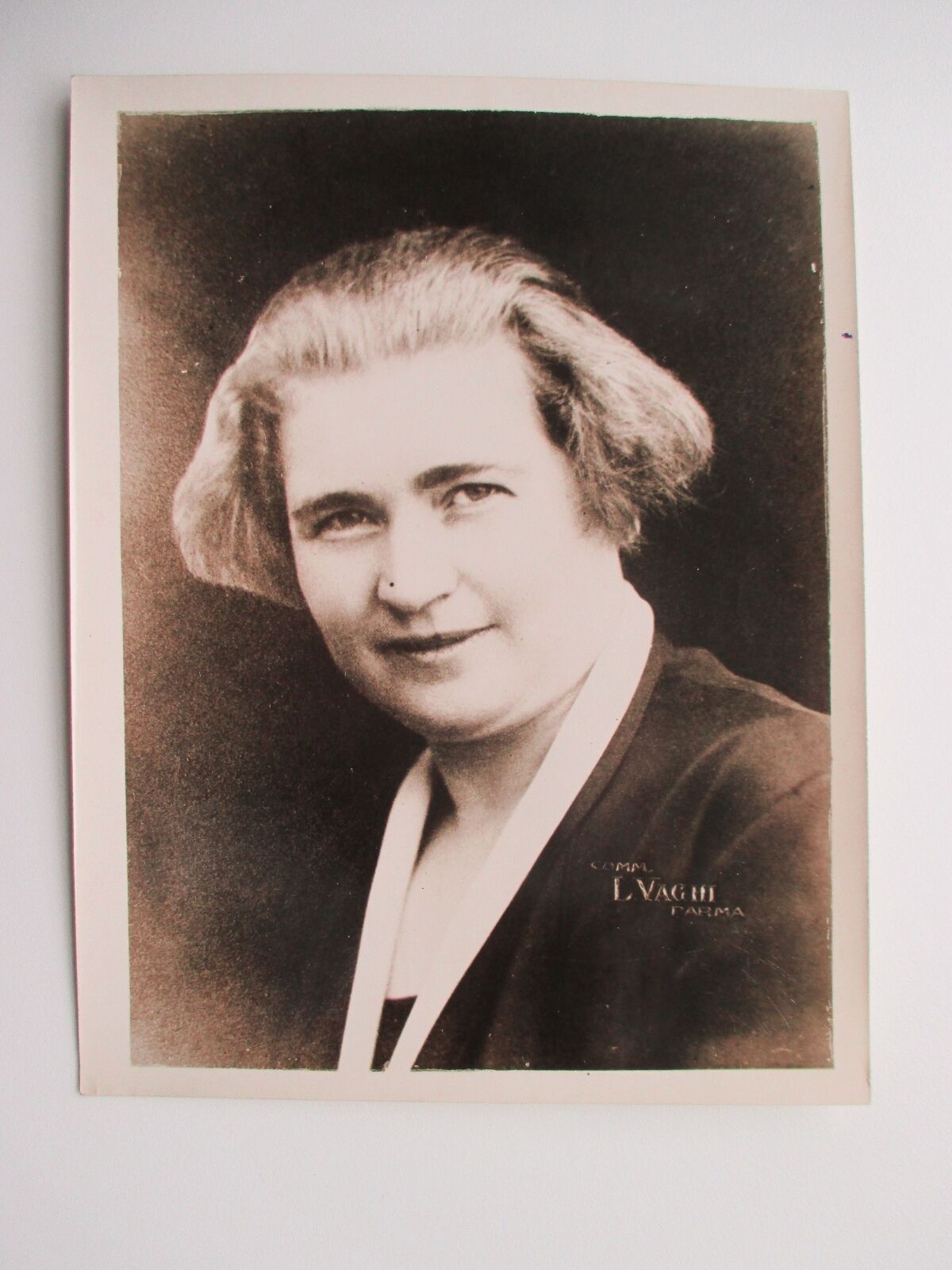 1930\'s Rachele Mussolini press photograph by L.Vaghi Parma Keystone London 