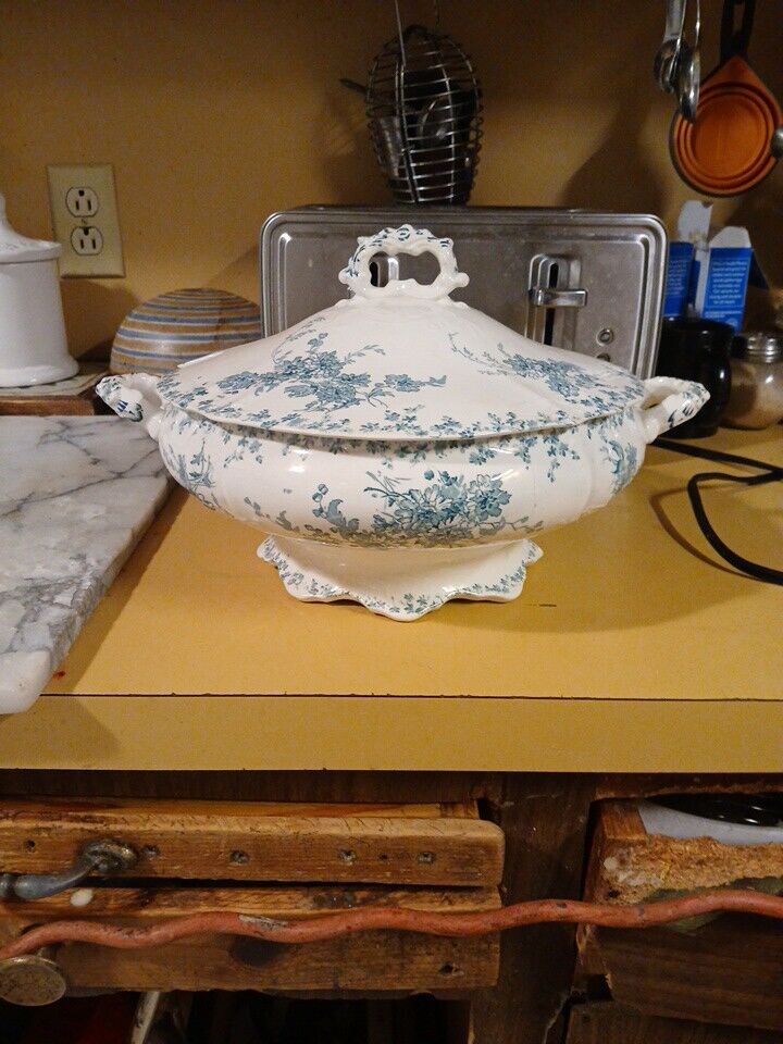 **RARE** Alfred Meakin England Han Well Royal Semi Porcelain Covered Tureen