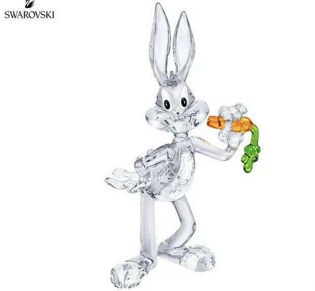 NIB Swarovski Warner Bros. Looney Tunes Bugs Bunny Crystal Figurine #5470344
