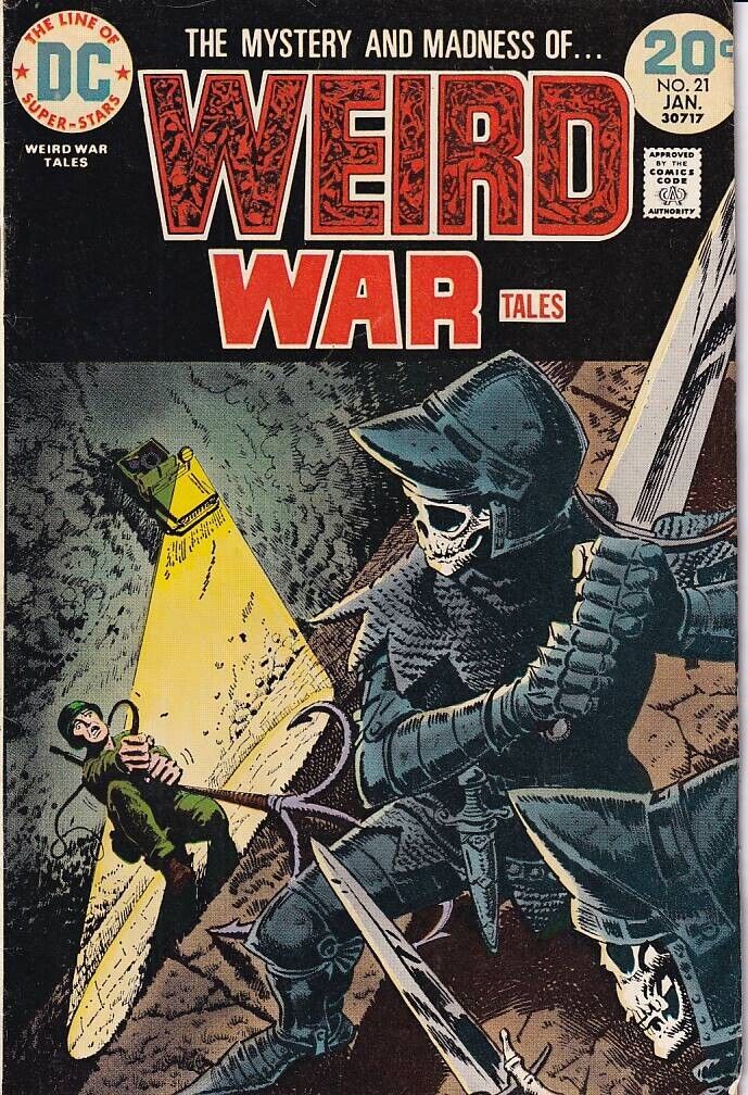46244: DC Comics WEIRD WAR TALES #21 F Grade