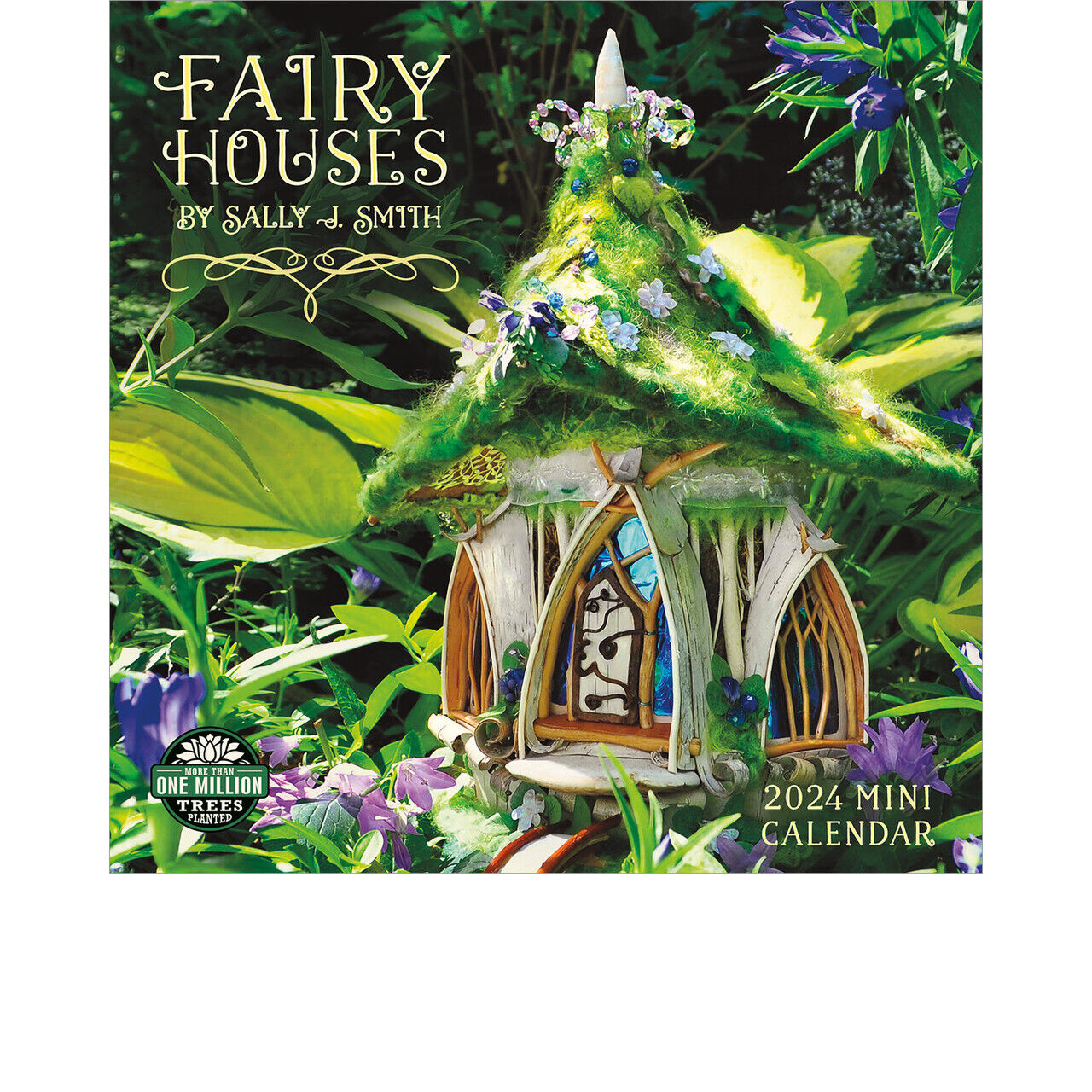 2024 Mini Fairy Houses Wall Calendar