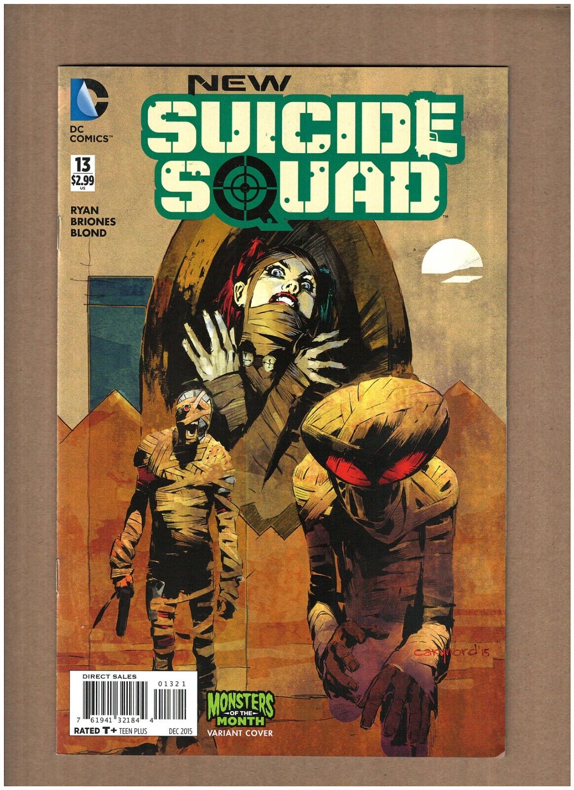 New Suicide Squad #13 DC Comics 2015 Monsters of the Month Variant VF 8.0