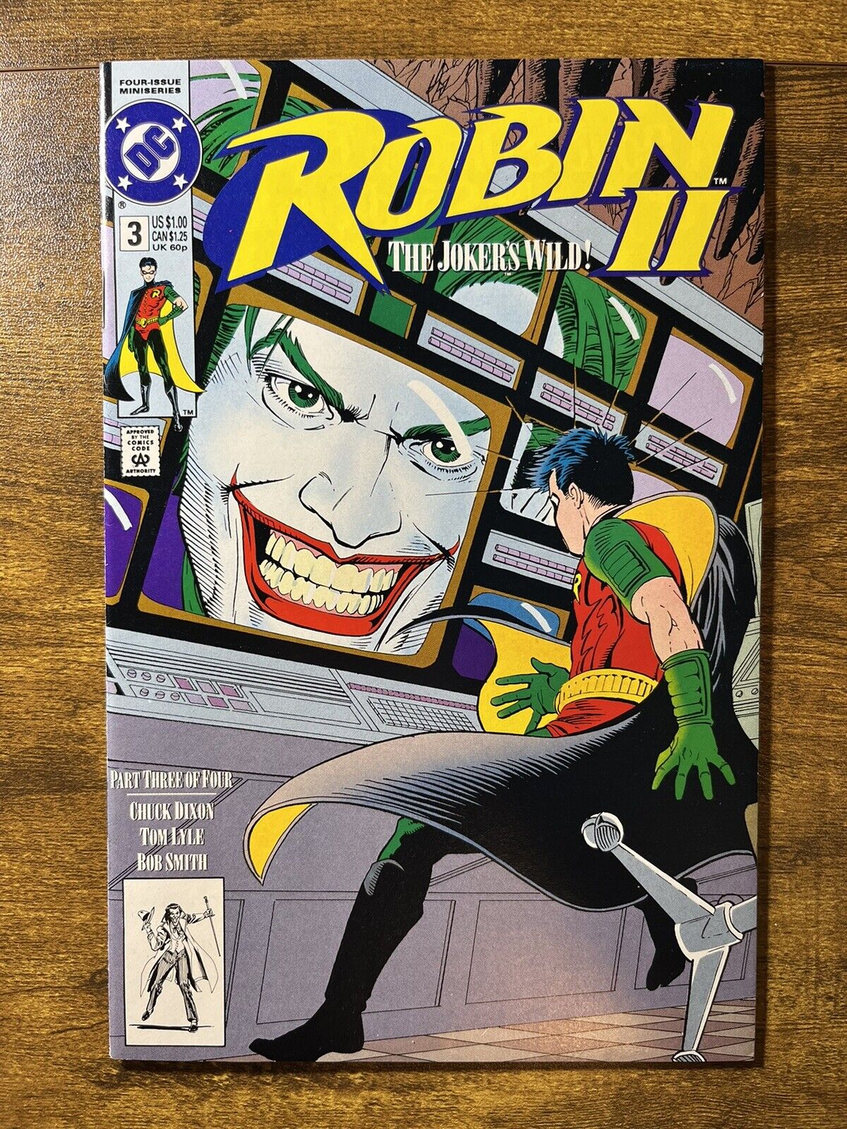 ROBIN II: THE JOKER’S WILD 3 KEVIN MAGUIRE COVER DC COMICS 1991