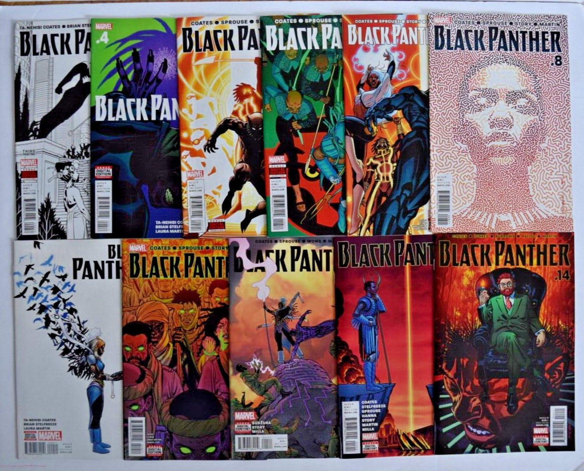 BLACK PANTHER (2016) 11 ISSUE COMIC RUN #2-14 MARVEL COMICS