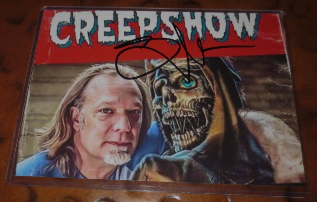 Greg Nicotero producer Creepshow The Walking Dead signed autographed photo