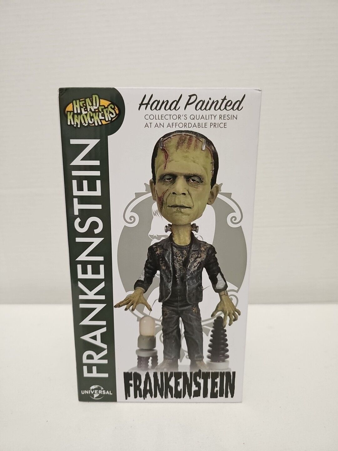 NEW NECA Universal Monsters Frankenstein Extreme Head Knocker