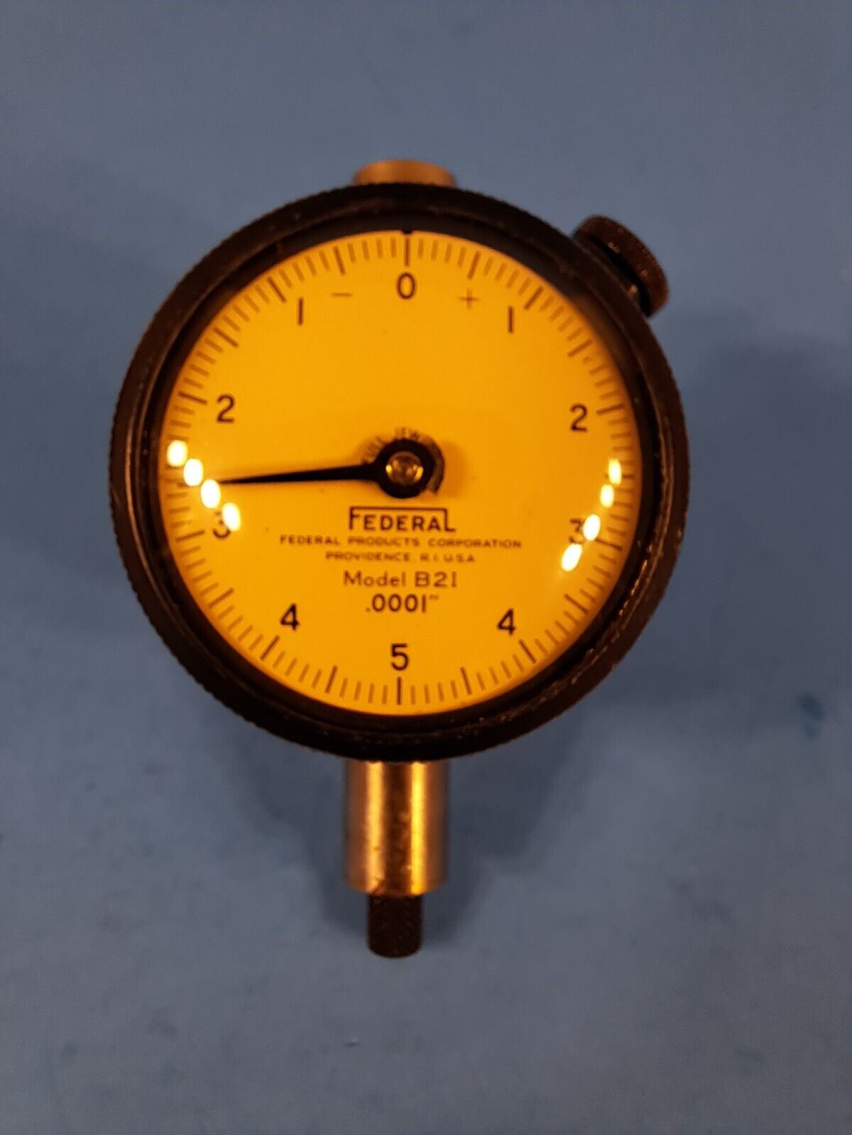 Vintage Federal Dial Indicator Full Jeweled B2I .0001 - Cleaned & Lubed - USA