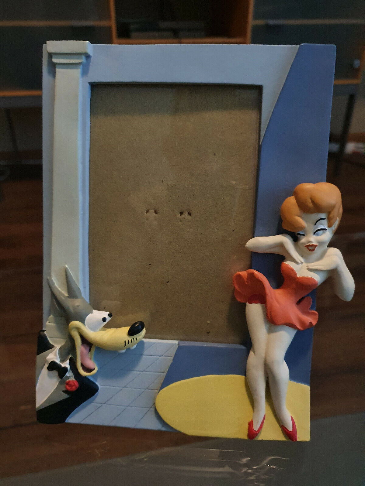 Extremely Rare Tex Avery & Girl Demons Merveilles Figurine Photo Frame Statue