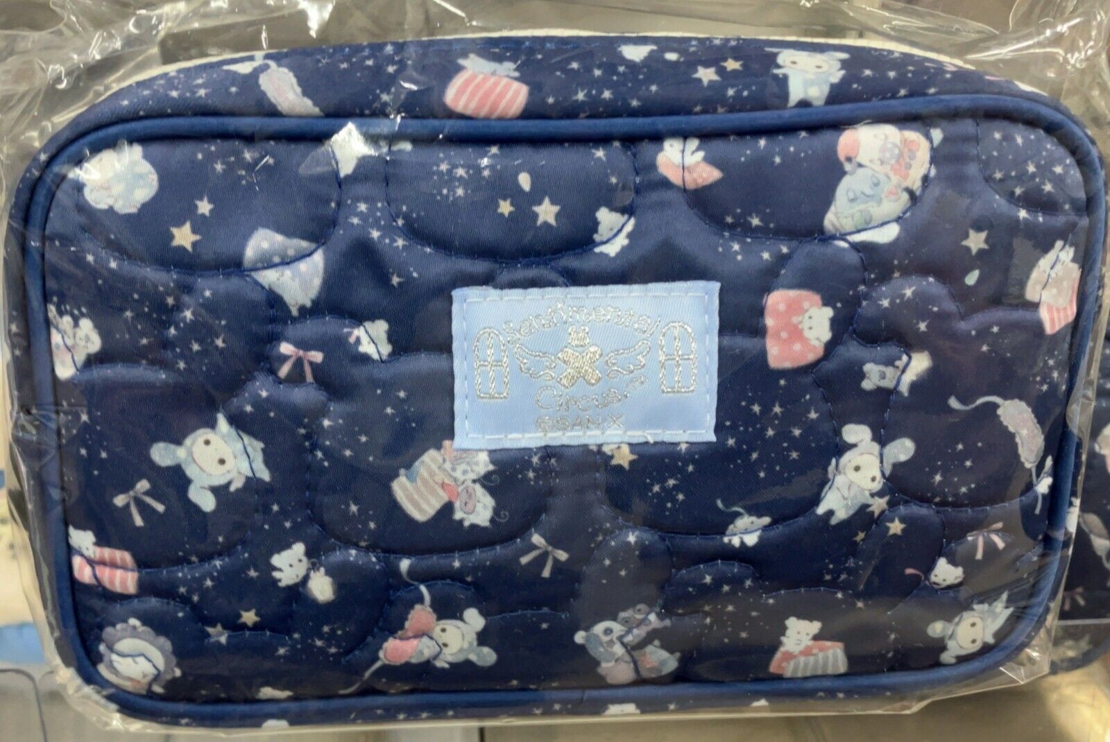 San-X Sentimental Circus Cosmetic Pouch (By Window Of Sky-Blue Daydream) New