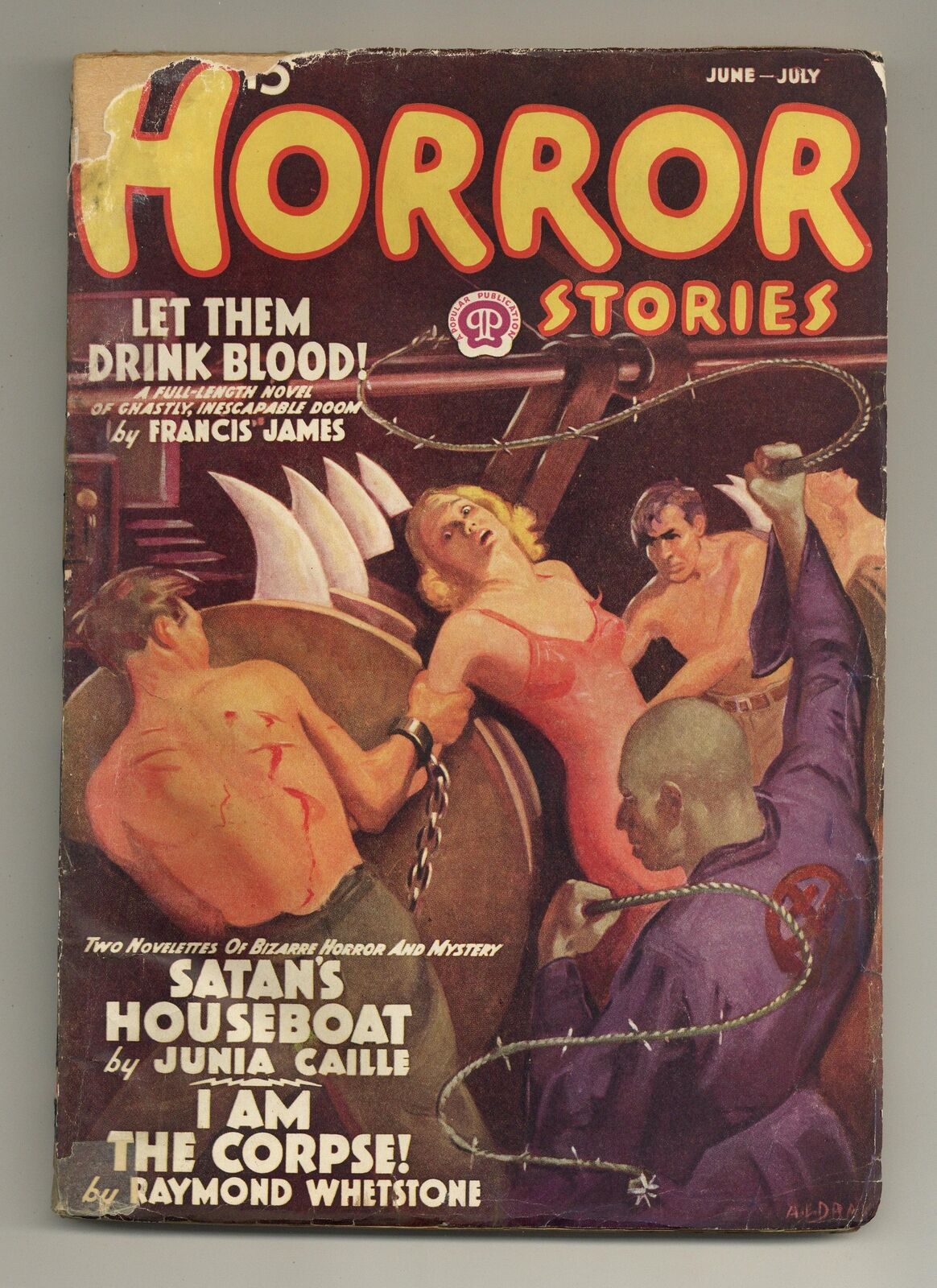 Horror Stories Pulp Jun 1938 Vol. 7 #1 GD/VG 3.0 RESTORED