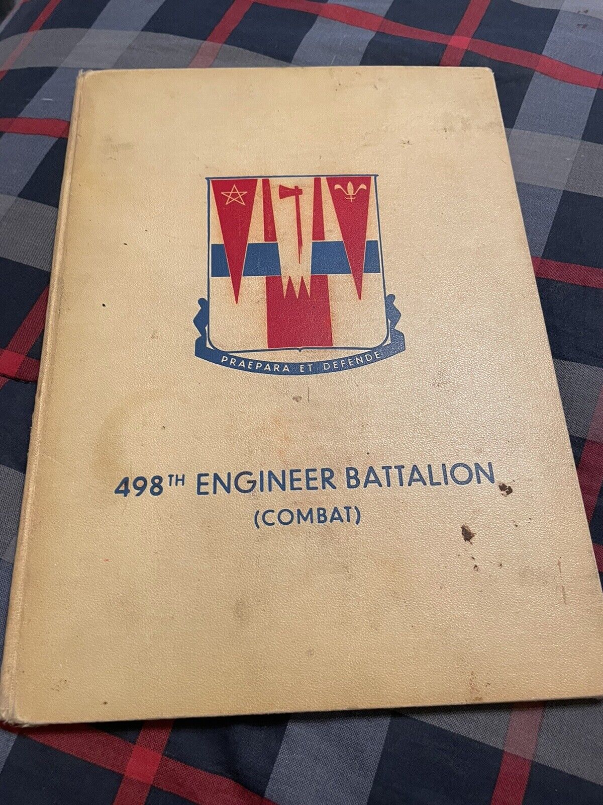 1958 The Unit History of The 498th Engineer Battalion Combat - Leipheim Germany