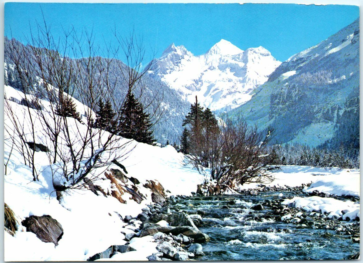 Postcard - Blüemlisalphorn - Berner Oberland, Switzerland