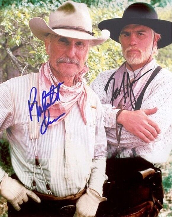 Set Of 6 Lonesome Dove Movie Photos 8x10 signed reprints  Gus and Call