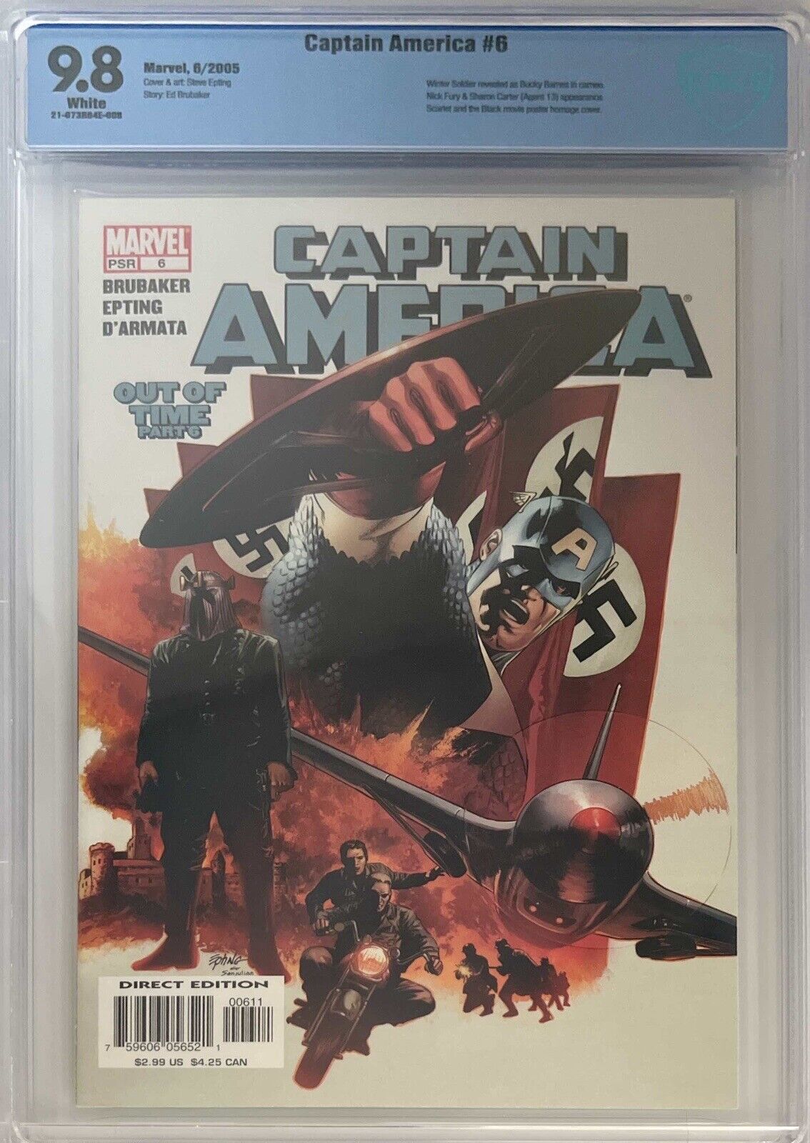 Captain America #6 (Marvel Comics June 2005)