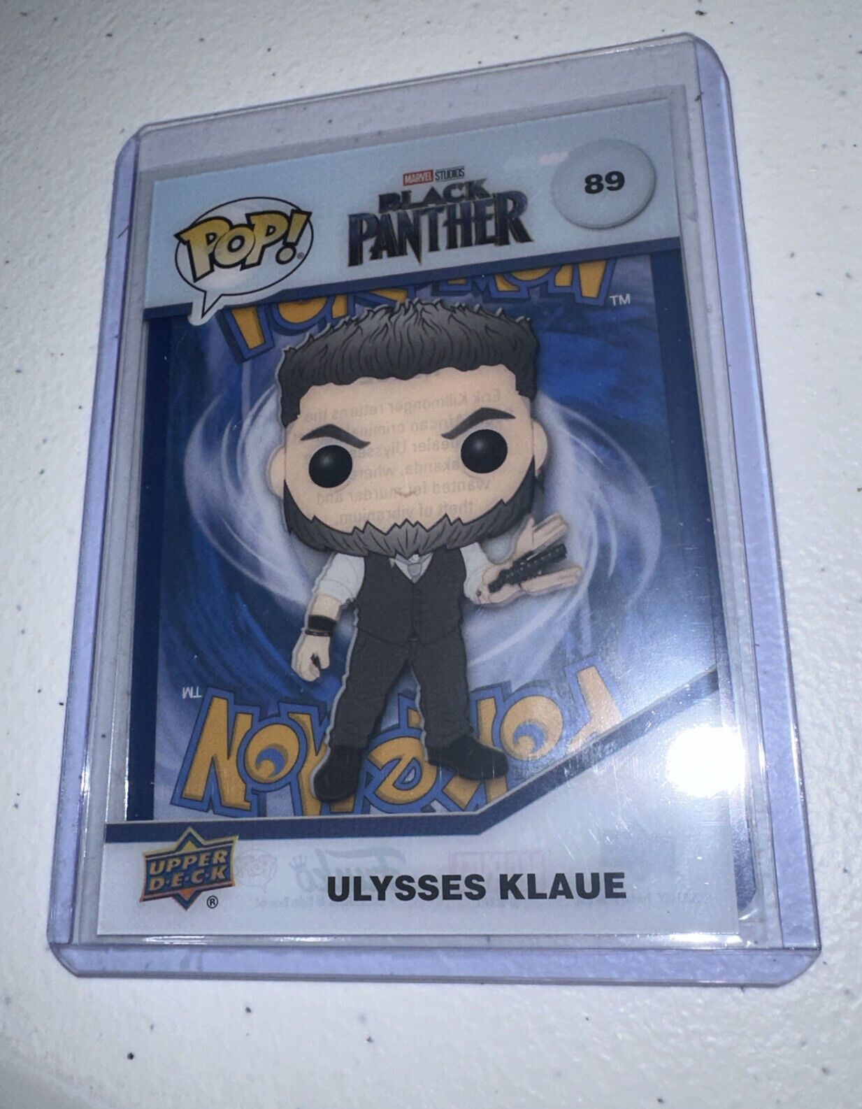 🔥 2023 Funko Marvel Upper Deck Clear Cut Ulysses Klaue  #89 CASe HIT 1:288🔥