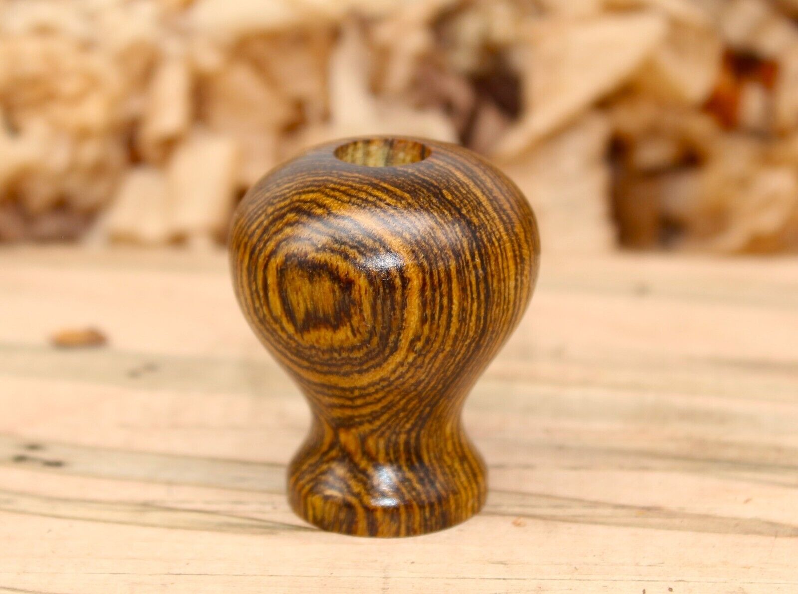 Custom Exotic Bocote Wood Knob for Stanley No 48 49 Tongue and Groove Plane