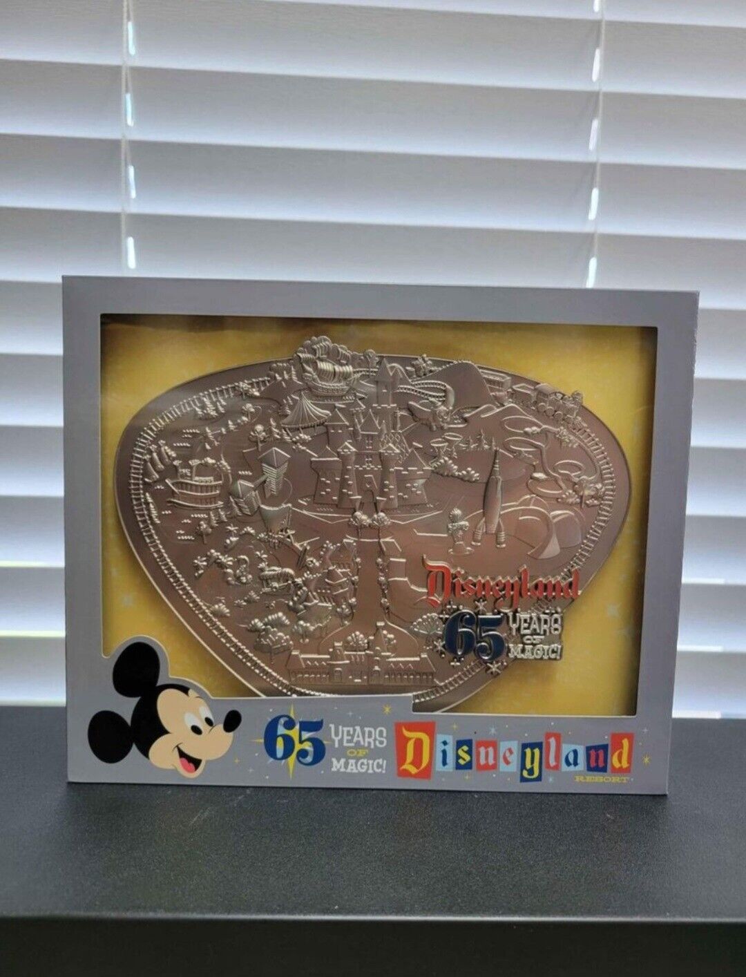Disneyland Resort 65th Anniversary Park Map Exclusive Limited Edition 1500...