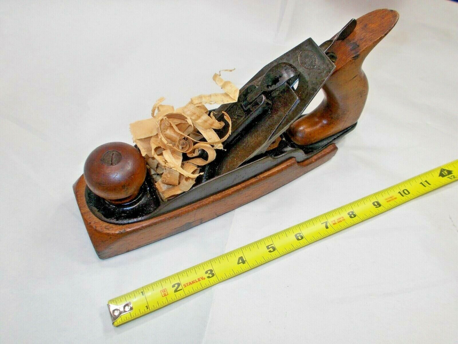 VTG Sargent V-B-M Round Cut No 3411 Woodworkers Bench Plane Pat\'d 2-3-1891, USA