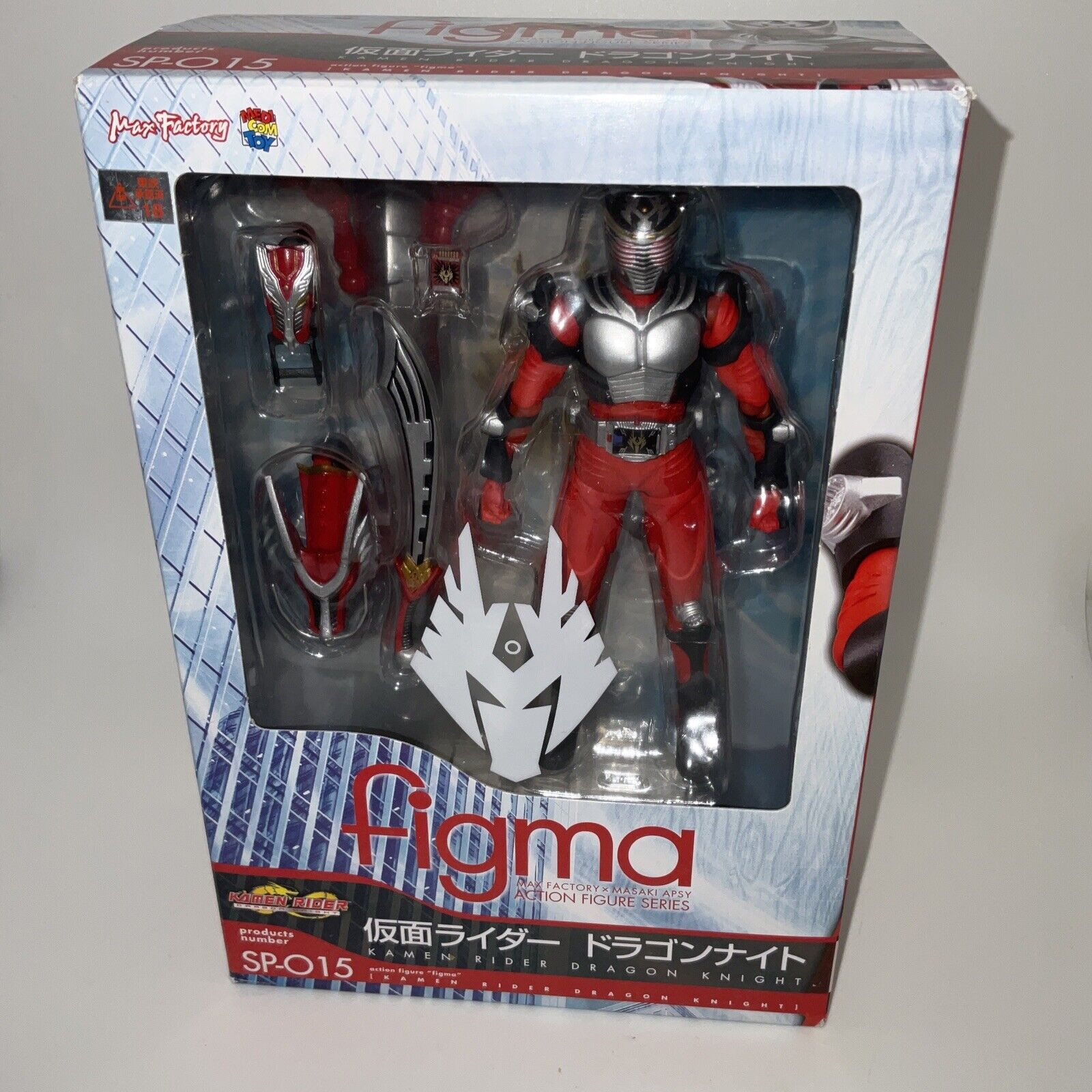 Figma Sp-015 Kamen Rider Dragon Knight New U.S. Seller