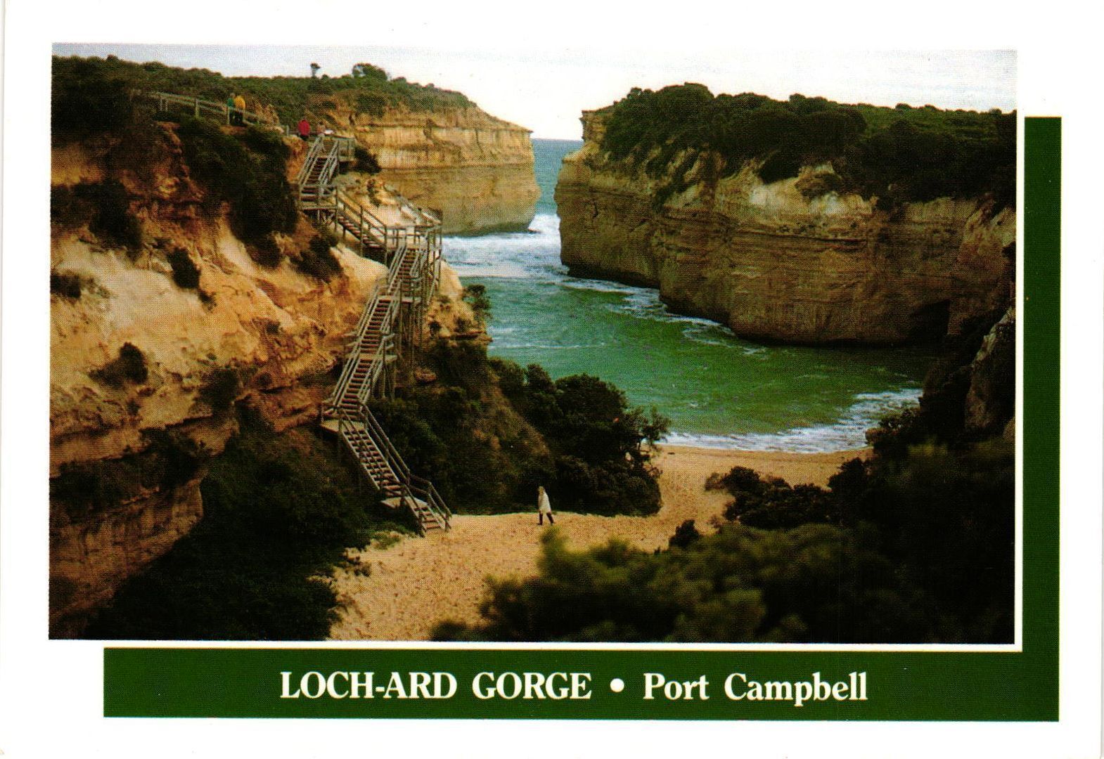Vintage Postcard 4x6- Loch-Ard Gorge, Port Campbell, VIC