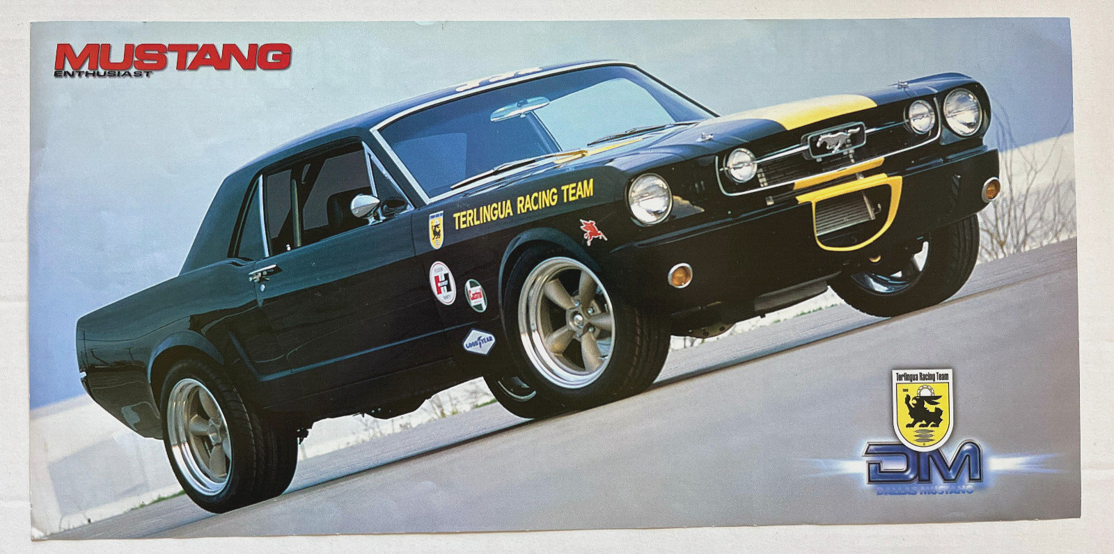 MUSTANG (1965) ENTHUSIAST POSTER - 10\